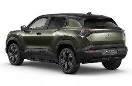 Suzuki e Vitara rear threequarters